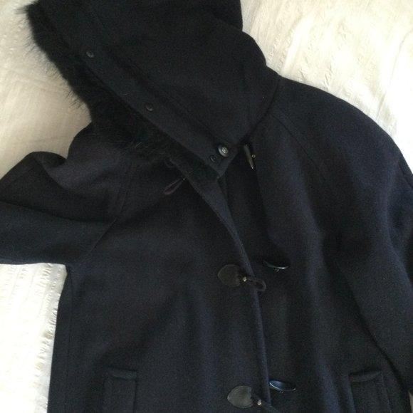 women's long coat with hood Gallery by Fennelli made in Canada - Picture 9 of 9